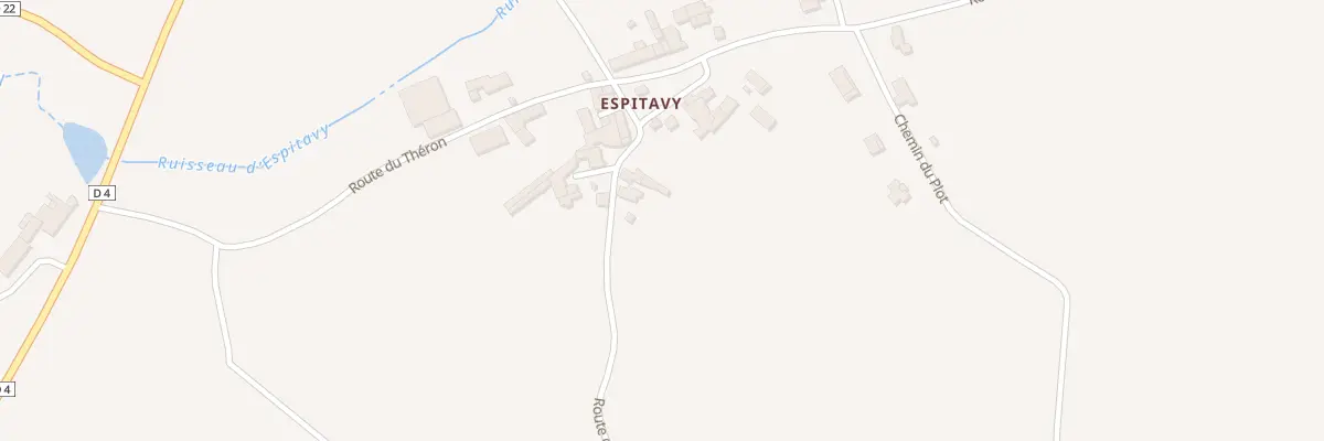 Plan du 5058 Espytavi à Couteuges