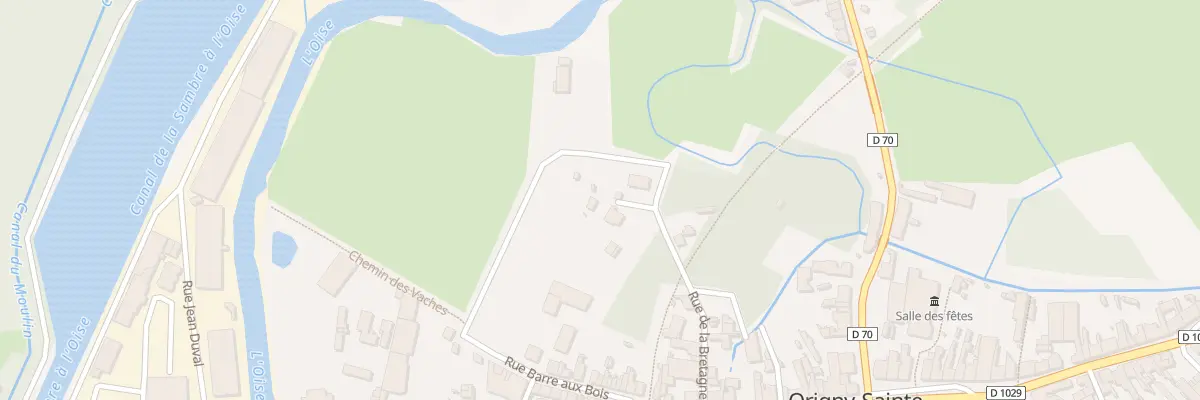 Plan du 15 Rue de Bretagne à Origny-Sainte-Benoite