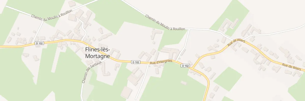 Plan du 67A Rue d’Hergnies à Flines-lès-Mortagne