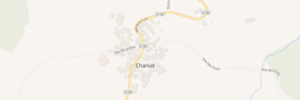 Plan du 5186 Le Bourg à Chaniat