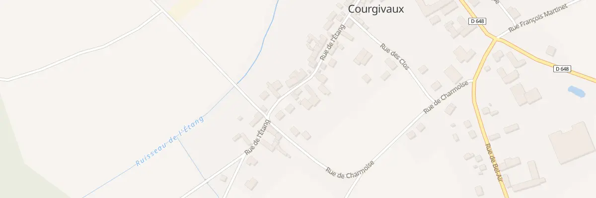 Plan du 27B Rue de l’Etang à Courgivaux