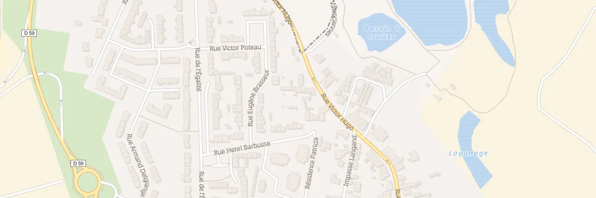 Plan du 143 Rue Victor Hugo à Trith-Saint-Léger
