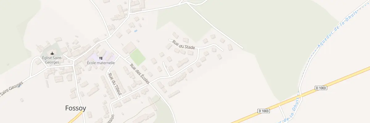 Plan du 14 Rue des Grés à Fossoy