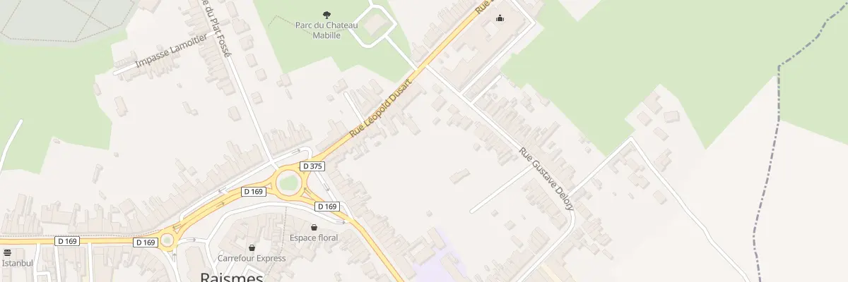 Plan du 102 Rue Leopold Dussart à Raismes