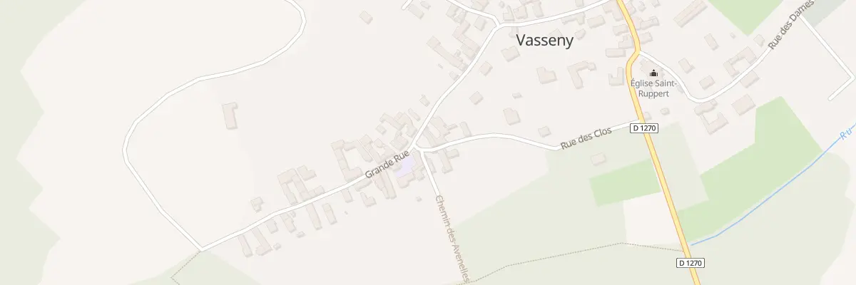 Plan du 34 Gr Grande Rue à Vasseny