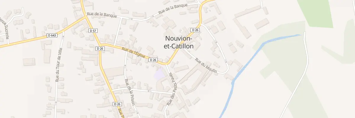 Plan du 14 Rue des Petits Pavés à Nouvion-et-Catillon