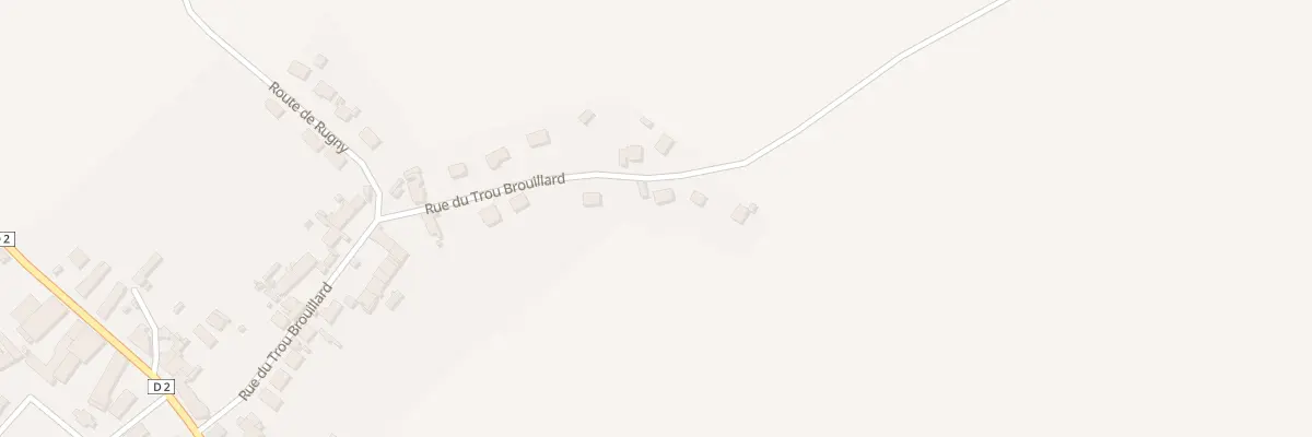 Plan du 42 Rue du Trou Brouillard à Saponay