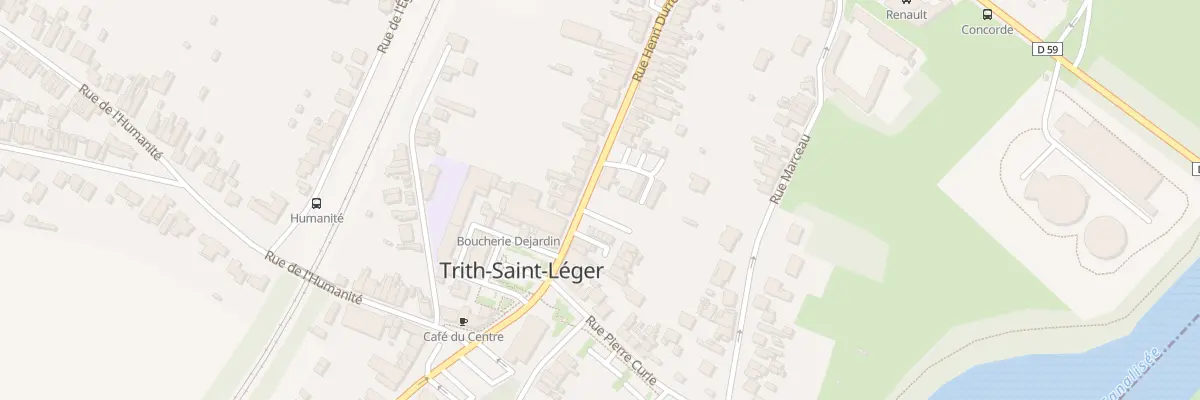 Plan du 12 Rue Henri Durre à Trith-Saint-Léger