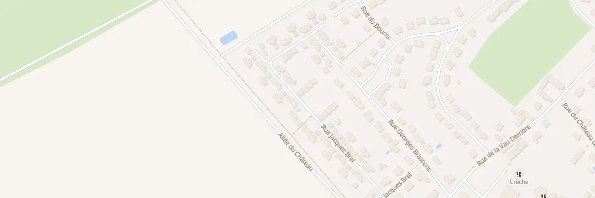 Plan du 8 Rue Jacques Brel à Chevannes