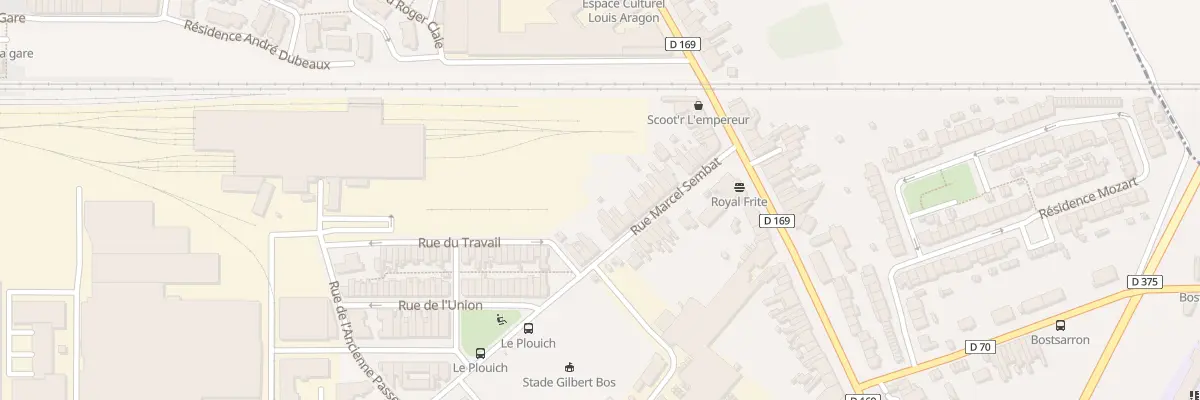 Plan du 106 Rue Marcel Sembat à Raismes