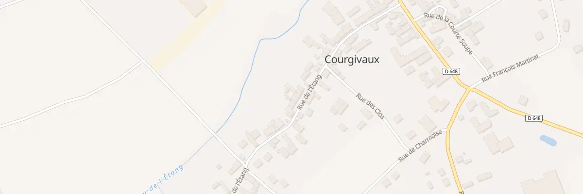 Plan du 26 Rue de l’Etang à Courgivaux