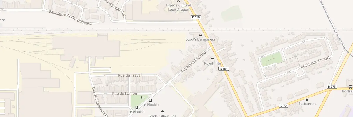 Plan du 88 Rue Marcel Sembat à Raismes