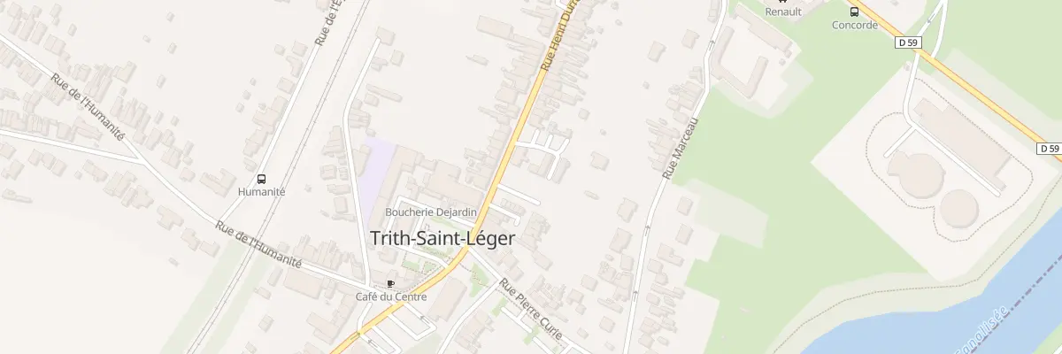 Plan du 8 Rue Henri Durre à Trith-Saint-Léger