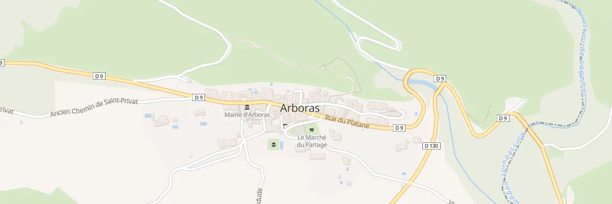 Plan du 3 Imp Boutonnet à Arboras