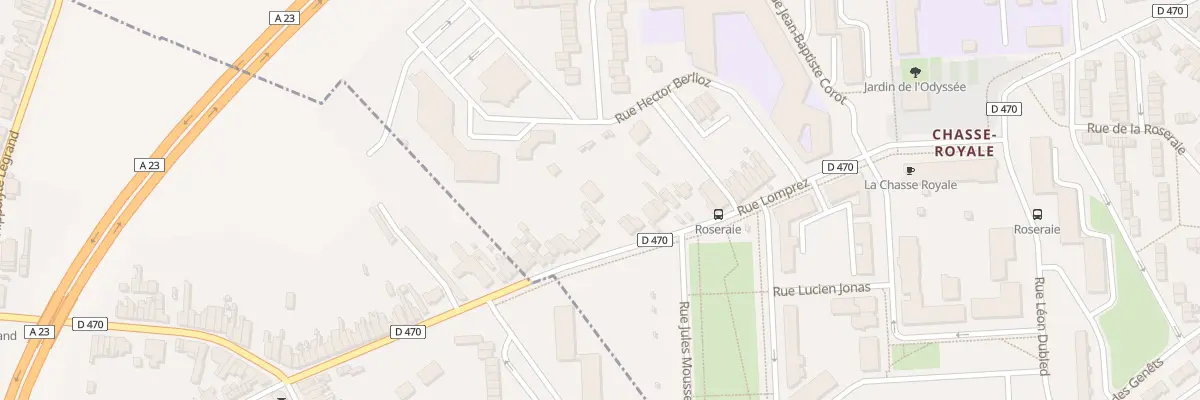 Plan du 230 Rue Lomprez à Valenciennes