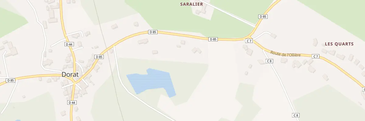Plan du 5181 Les Charmes à Dorat