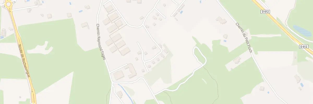 Plan du 235 Che du Petit Pioch à Agde