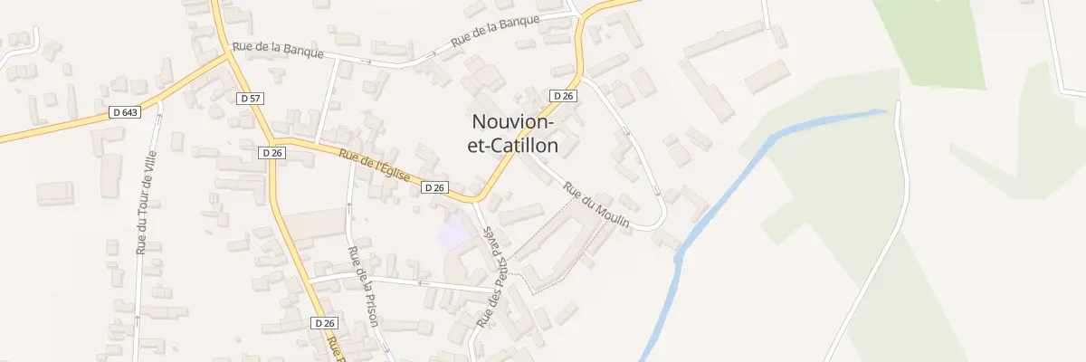 Plan du 16 Rue des Petits Pavés à Nouvion-et-Catillon