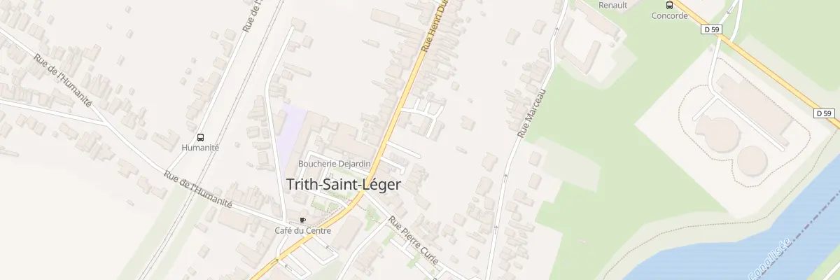 Plan du 14 Rue Henri Durre à Trith-Saint-Léger