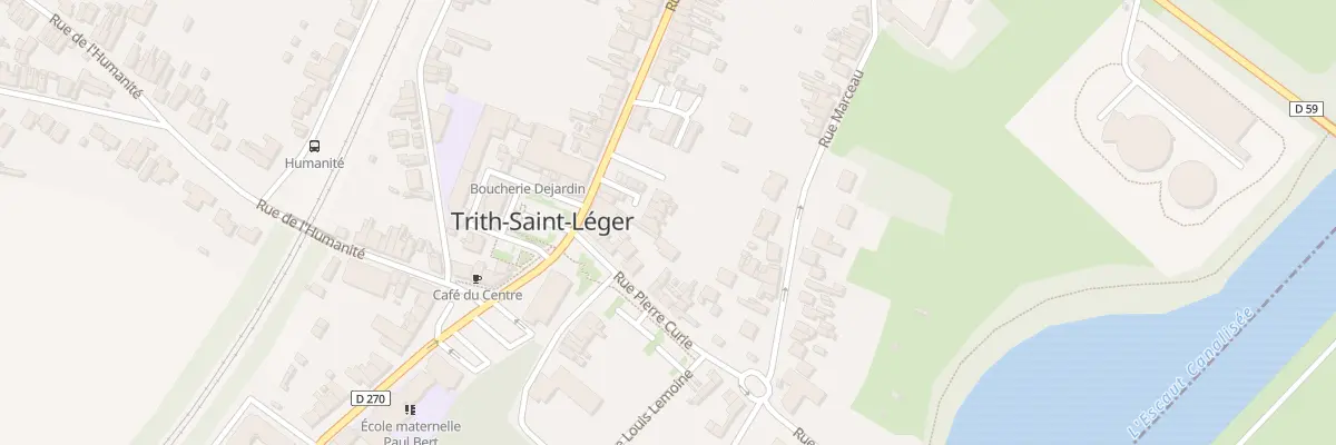 Plan du 6C Rue Henri Durre à Trith-Saint-Léger
