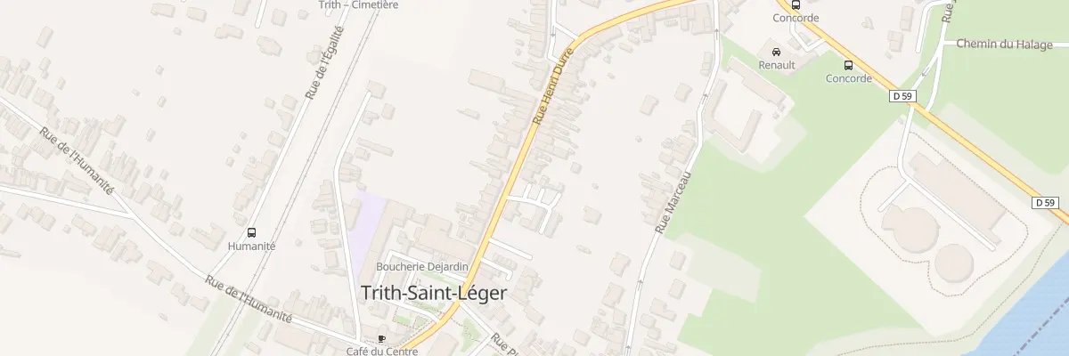 Plan du 20 Rue Henri Durre à Trith-Saint-Léger