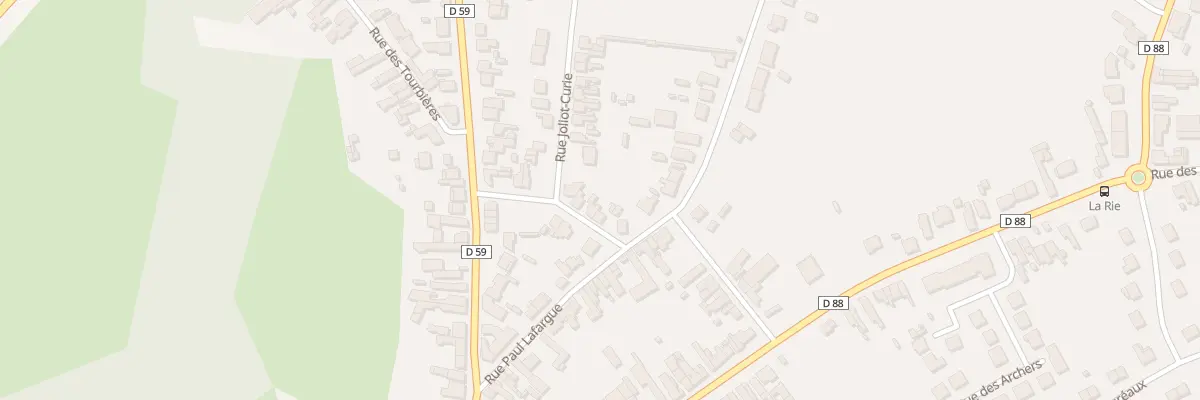 Plan du 9 Rue Joliot Curie à Maing