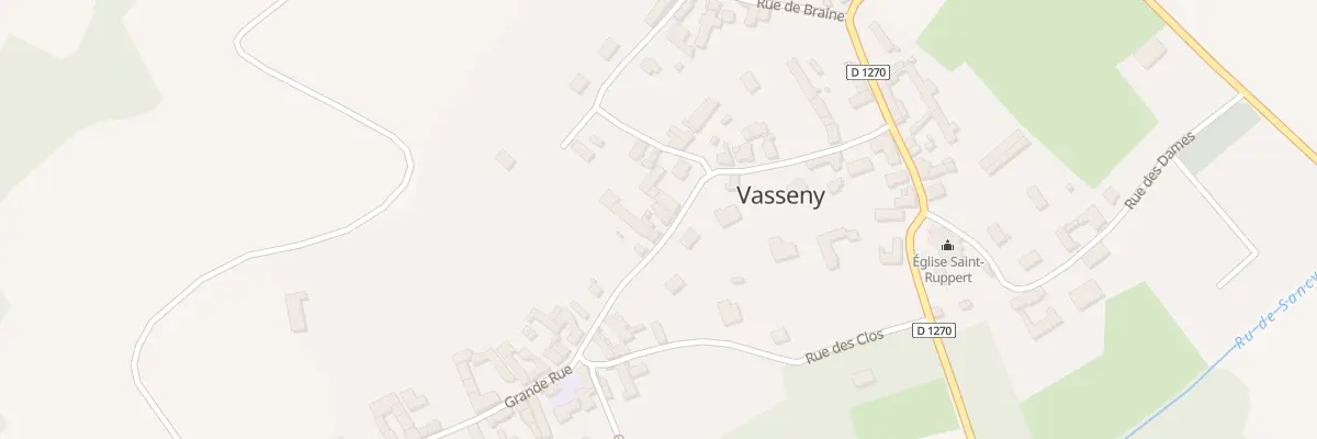 Plan du 41 Gr Grande Rue à Vasseny