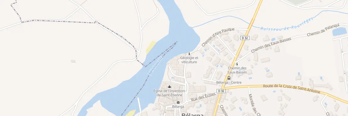 Plan du 5366F Av du Telon à Bélarga