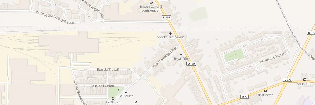 Plan du 68 Rue Marcel Sembat à Raismes