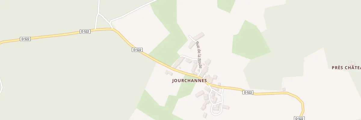 Plan du 5049 Jourchannes à Chassignolles