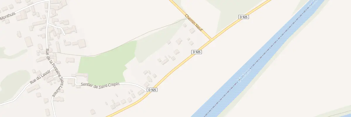 Plan du 9 Rte de Vouziers à Celles-sur-Aisne