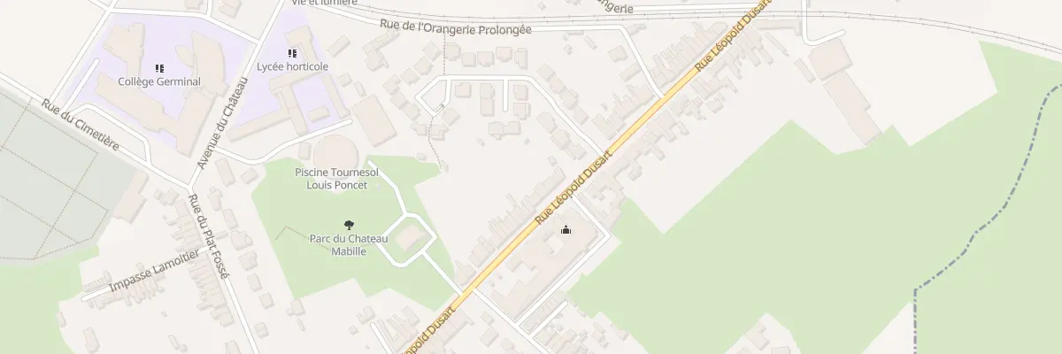 Plan du 253 Rue Leopold Dussart à Raismes