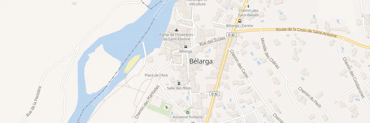 Plan du 3 Rue du Barry à Bélarga