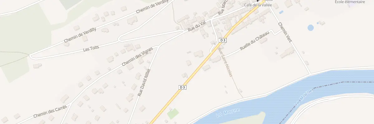 Plan du 4 Rte de Château Thierry à Mont-Saint-Père