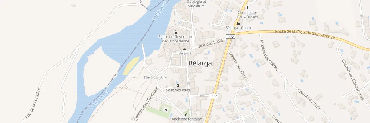 Plan du 1 Rue du Barry à Bélarga
