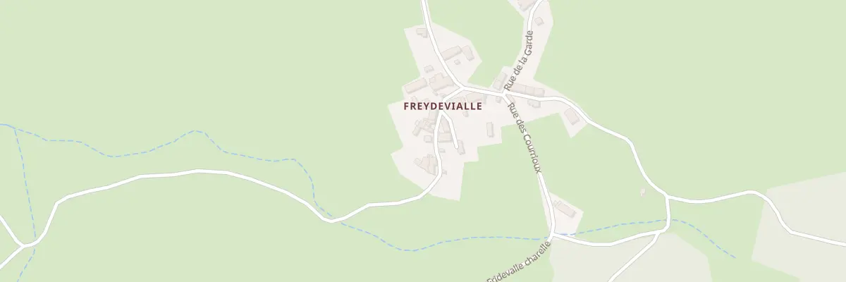 Plan du 5343 Freydevialle au Vernet-Chaméane