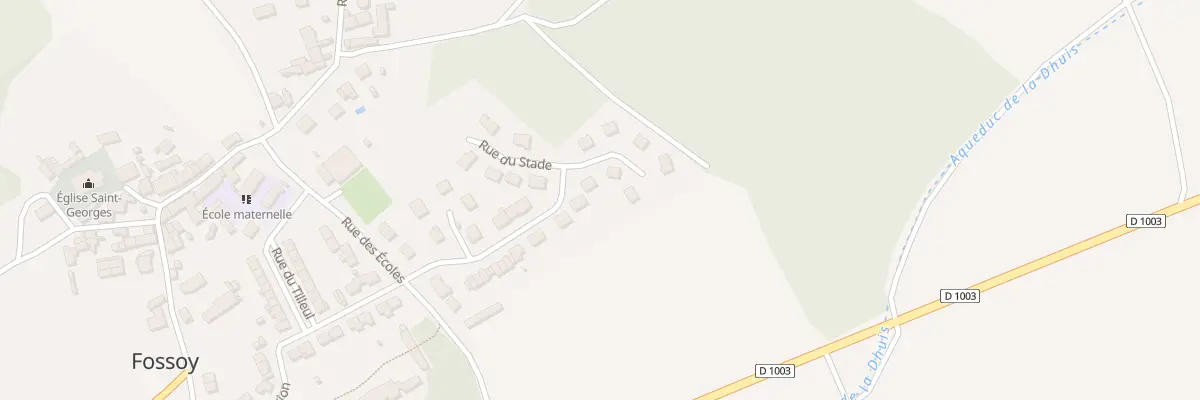 Plan du 21 Rue des Grés à Fossoy