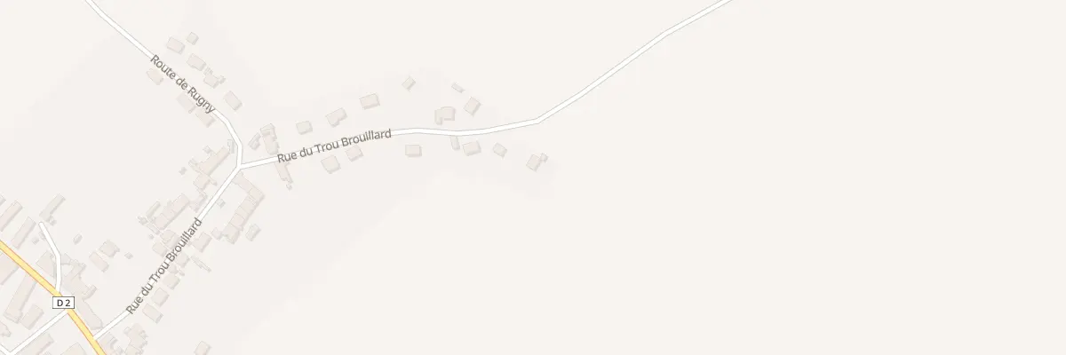 Plan du 46 Rue du Trou Brouillard à Saponay