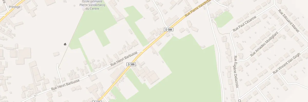 Plan du 18 Rue Pierre Vanderbecq à Maing