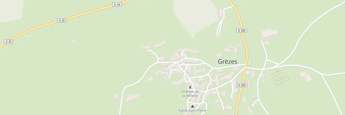 Plan du 5011 Le Bourg à Grèzes