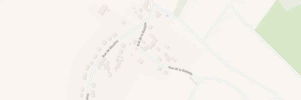 Plan du 6 Rue de la Badelle à Fossoy
