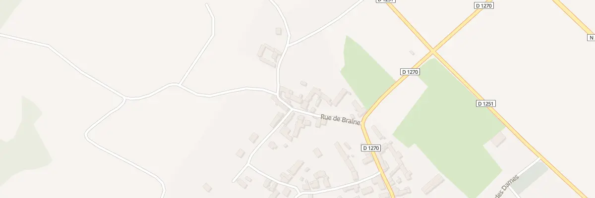 Plan du 9 Rue de Braine à Vasseny