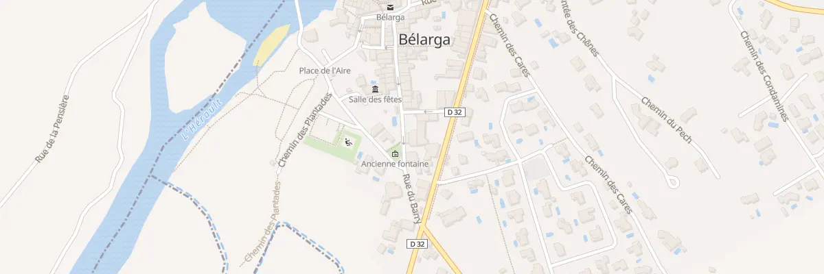 Plan du 22 Rue du Barry à Bélarga