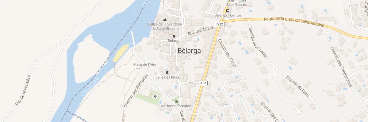 Plan du 12 Rue du Barry à Bélarga