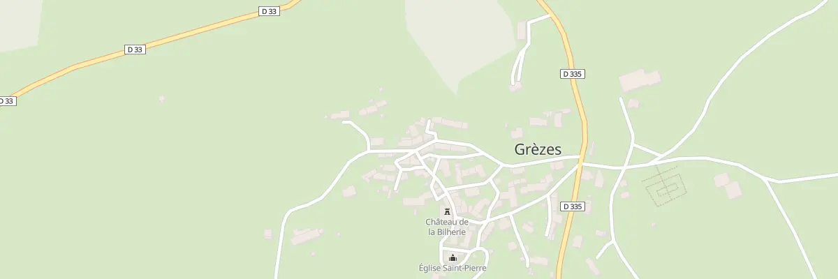 Plan du 5011A Le Bourg à Grèzes