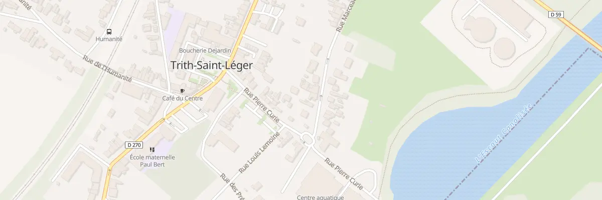 Plan du 3 Rue Marceau à Trith-Saint-Léger