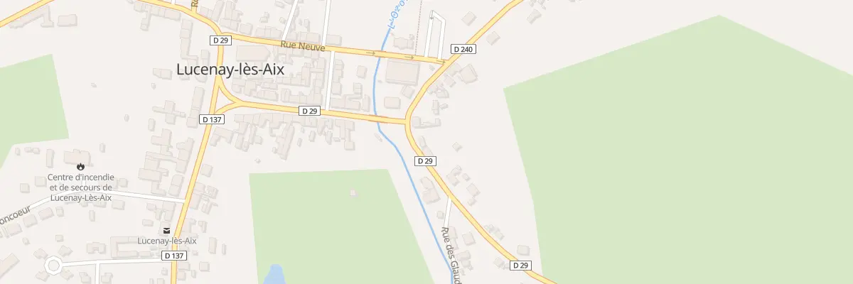Plan du 1 Rue de la Croix Valence à Lucenay-lès-Aix