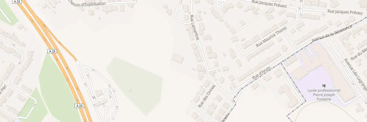 Plan du 19 Rue Lamartine à Petite-Forêt