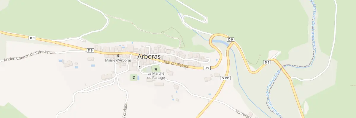 Plan du 6 Imp Boutonnet à Arboras
