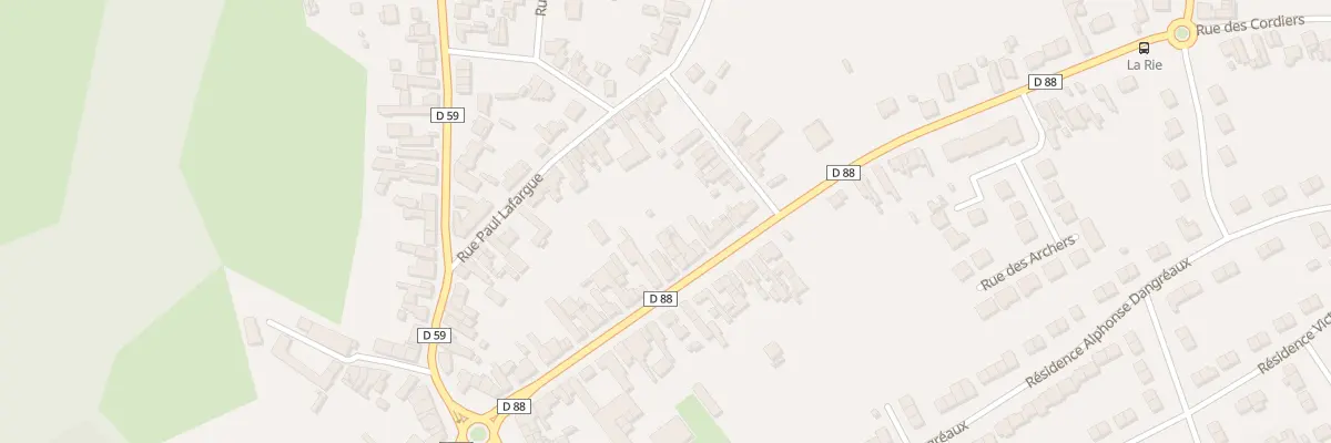 Plan du 37 Rue Victor Hugo à Maing